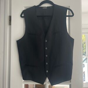 Express men’s suit vest M